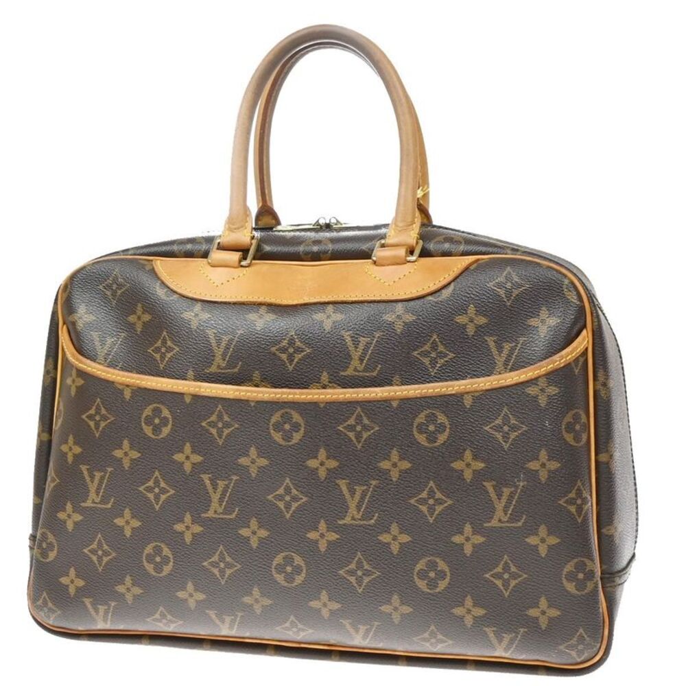 Louis Vuitton Trouville Monogram Canvas Brown Canvas Handbag
